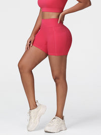 High-Rise Pockets Shorts