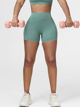 High-Rise Pockets Shorts