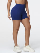 high waisted yoga shorts
