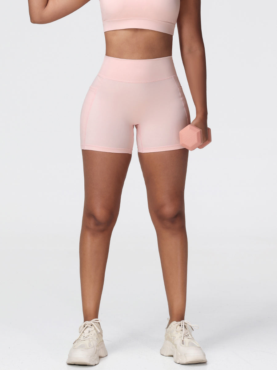 High-Rise Pockets Shorts