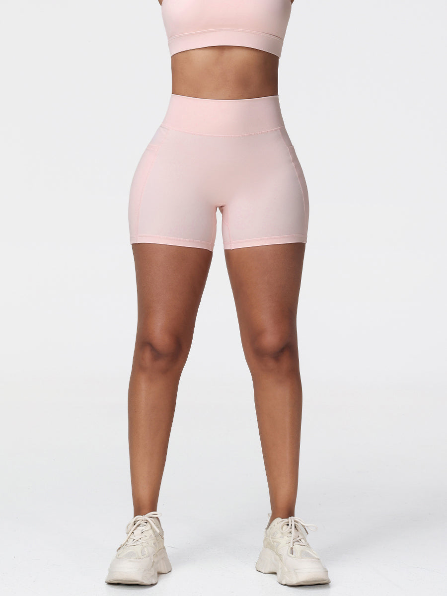 High-Rise Pockets Shorts