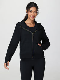 black hoodie for women