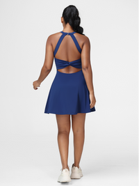 tennis dress Navy Blue Padel Dress