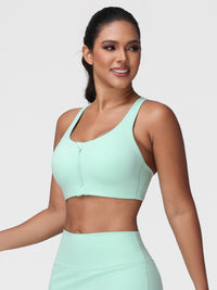 green workout top