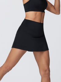 black tennis skirt