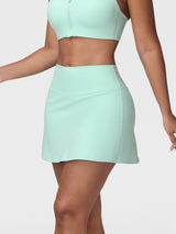 mint green tennis skirt