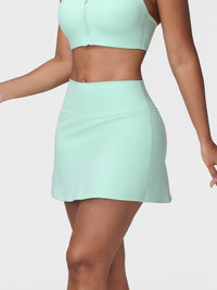 mint green tennis skirt