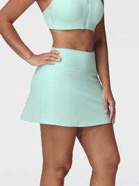 mint green tennis skirt