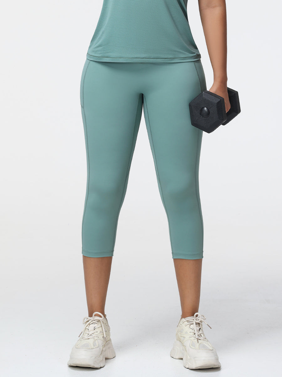 7/8 Tummy Control Butt-Lifting Leggings with Pockets – Zuluzenith 7/8 Tummy Control Butt-Lifting Leggings with Pockets – Zuluzenith