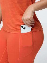 3/4 butt-lifting leggings