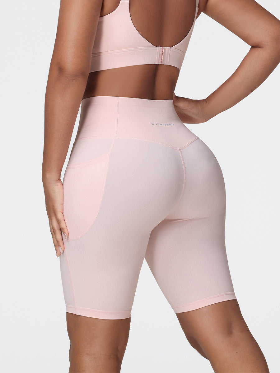 pink active leggings
