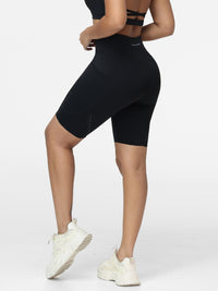 8" High-Waist Running Shorts with Zip Pocket