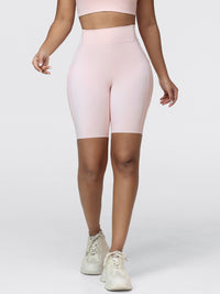 8" High-Waist Running Shorts with Zip Pocket