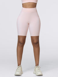 8" High-Waist Running Shorts with Zip Pocket