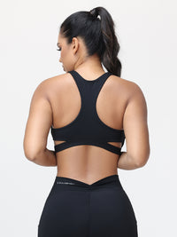 High-Support Racerback Sports Bra for Women