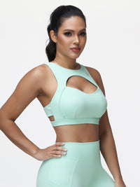 High-Support Racerback Sports Bra for Women