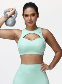 High-Support Racerback Sports Bra for Women