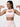 racerback sports bra pink
