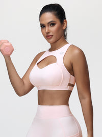 High-Support Racerback Sports Bra for Women