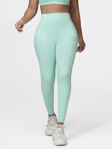 Women's High Waist V-Back Leggings with Pockets