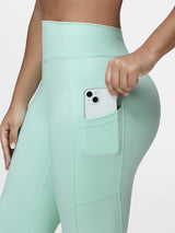 Women's High Waist V-Back Leggings with Pockets