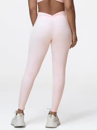 Women's High Waist V-Back Leggings with Pockets