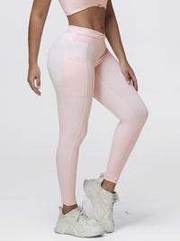 Twist Waist Sculpting Leggings with Pockets