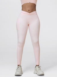 Twist Waist Sculpting Leggings with Pockets