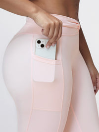 Twist Waist Sculpting Leggings with Pockets