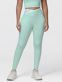 Women's V-shaped High Waist Pocket Gym Leggings