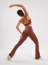 Women's Active Wear Set - Brown