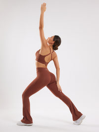 Women's Active Wear Set - Brown