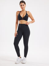 Women's Sports Wear Set - Black