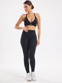 Women's Sports Wear Set - Black