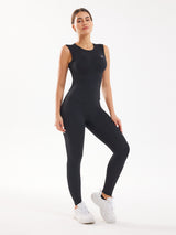 Women's Yoga Sports Wear Set - Black
