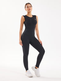 Women's Yoga Sports Wear Set - Black