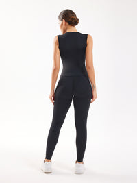 Women's Yoga Sports Wear Set - Black