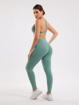 Women's Yoga Active Wear Set - Green
