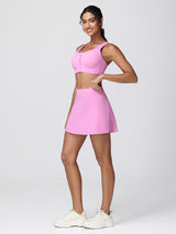 pink padel outfit