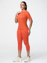 T-Shirt & 7/8 Butt-Lifting Leggings Set