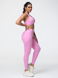 pink active wear
