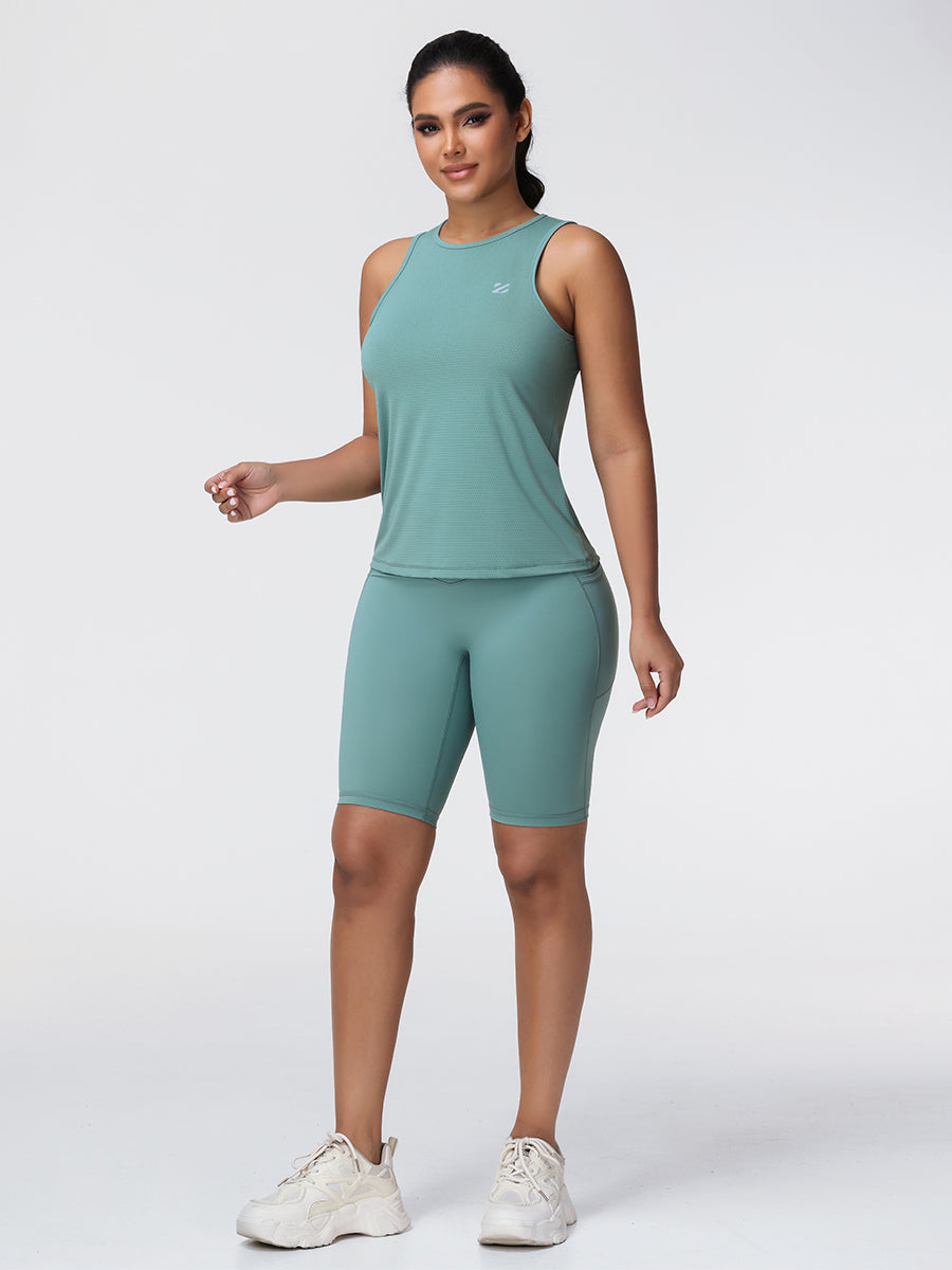 tank top and shorts set