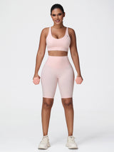 pink gym clothes