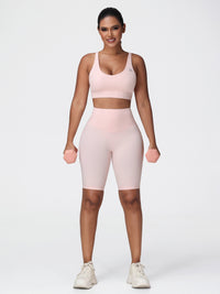 pink gym clothes