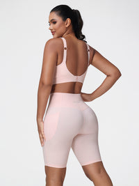 pink gym clothes