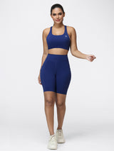 8-Inch Running Set with Lightweight Sports Bra and Pocket Shorts