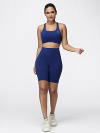 8-Inch Running Set with Lightweight Sports Bra and Pocket Shorts