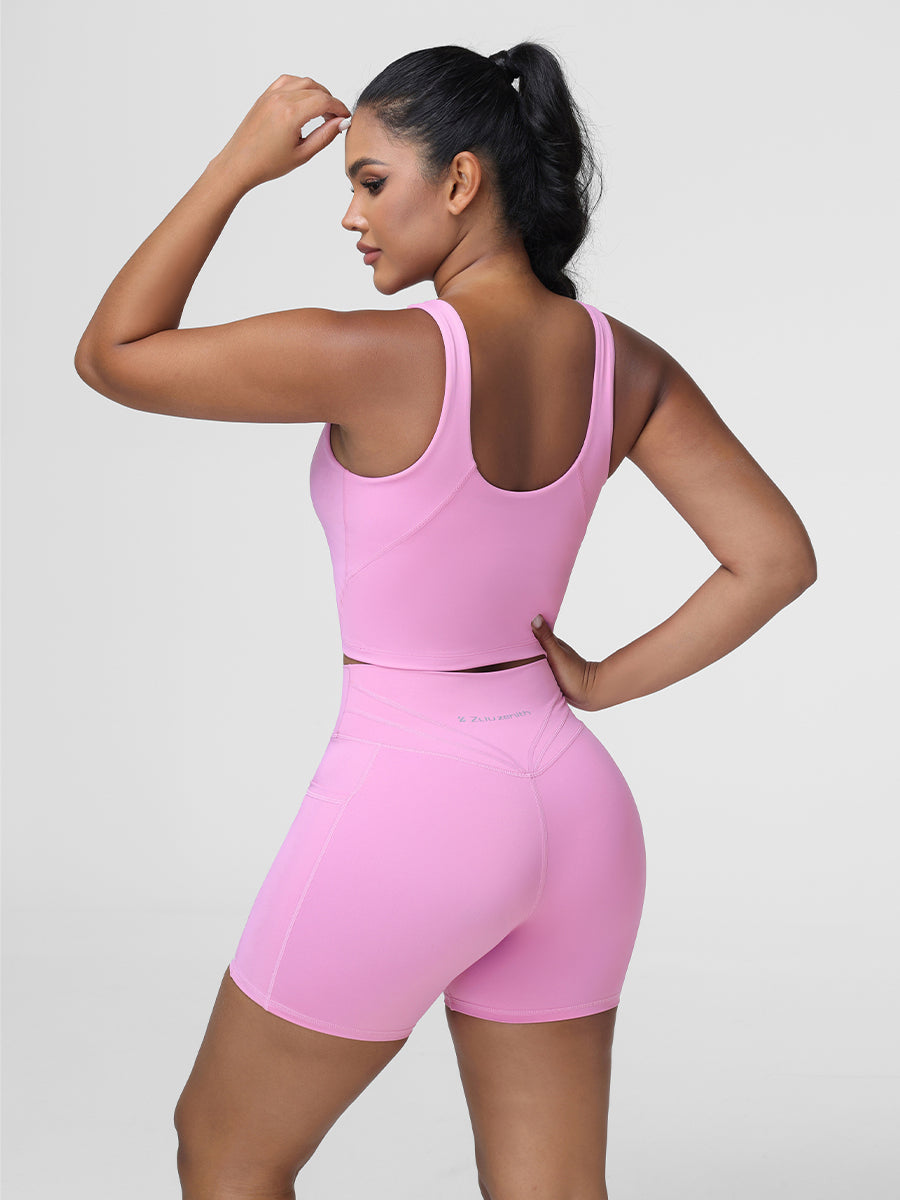 pink active wear women