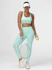 mint green workout sets for women