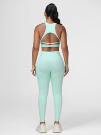 mint green workout sets for women